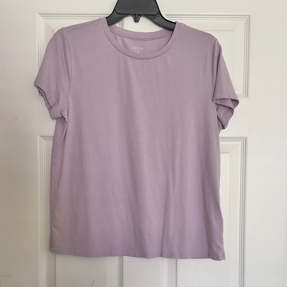 NWOT State of Day Short Sleeve Sleep Tee Size M